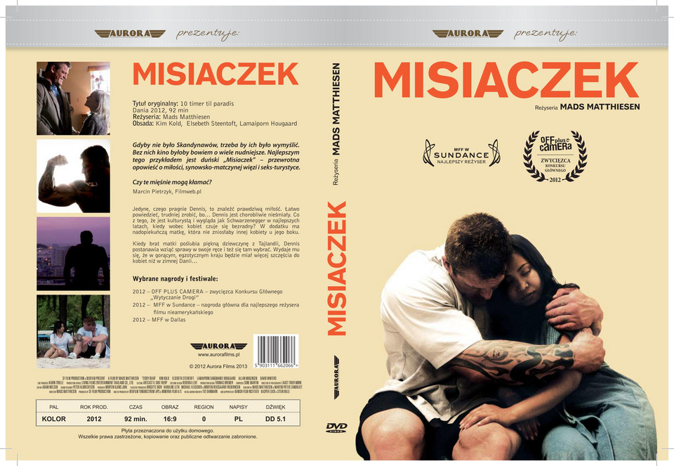 "Misiaczek" - okładka DVD