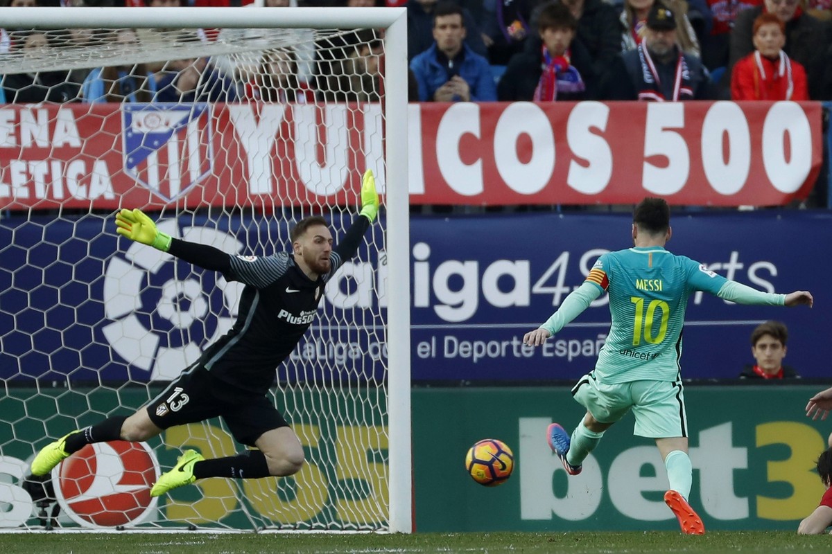 Liga hiszpańska: Messi dał zwycięstwo Barcelonie w meczu z Atletico