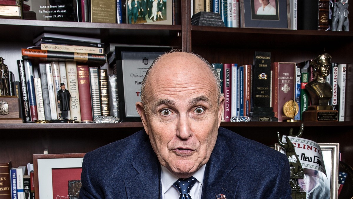 Rudy Giuliani - sesja