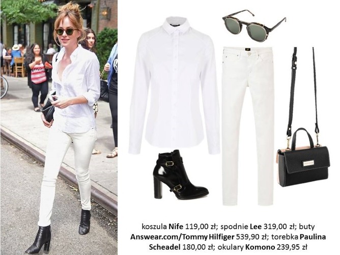 STYLIZACJE inspirowane Dakotą Johnson