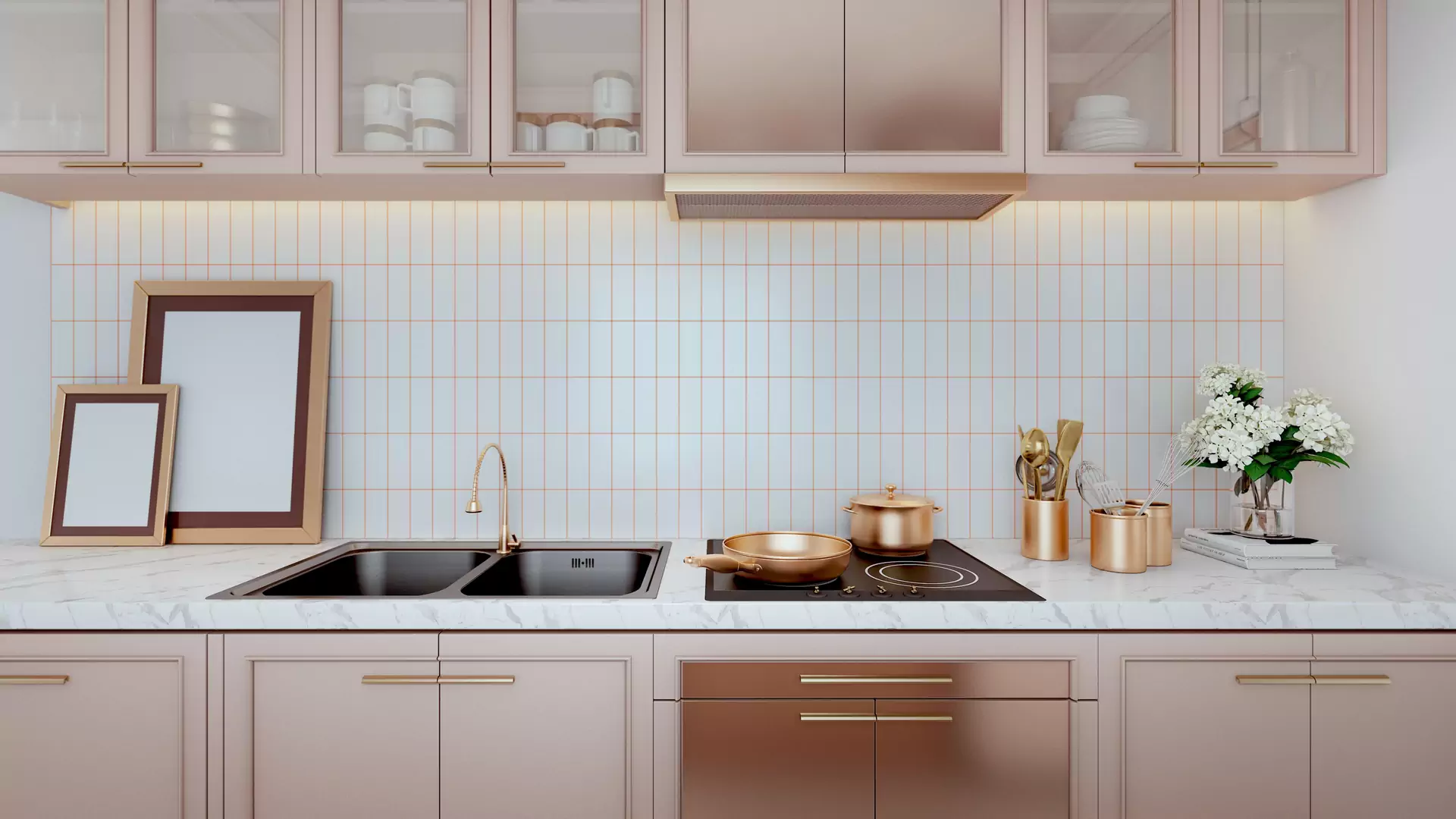 Złoto – królewski kolor w twojej kuchni. Jak zrobić to z wyczuciem?