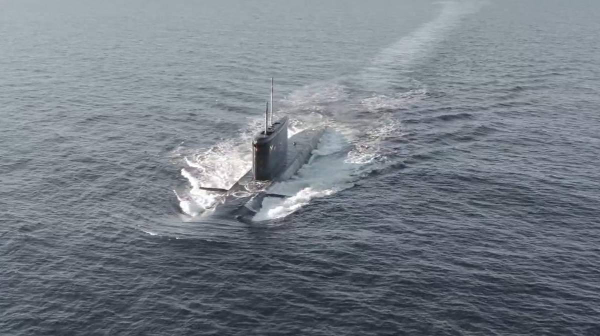Jedyny polski okręt podwodny znów uprawia 