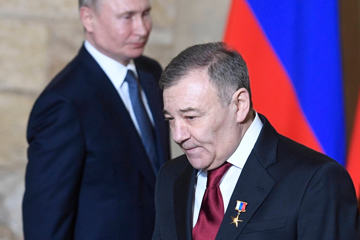 Władimir Putin i Arkadij Rotenberg