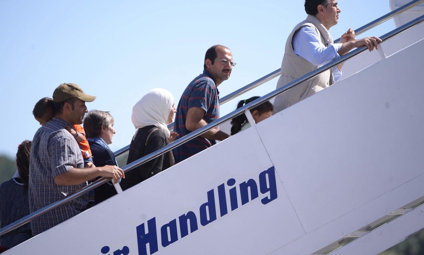 PAPIEŻ FRANCISZEK U UCHODŹCÓW NA LESBOS