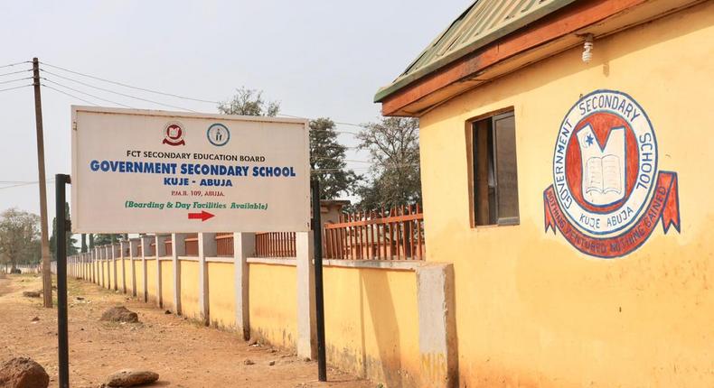 FCT school converts health centre to classrooms.