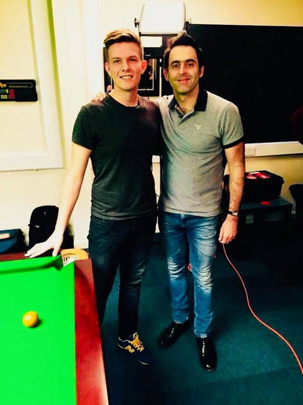 Adam Stefanów i Ronnie O'Sullivan