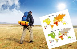Dokąd nie jechać na wakacje w 2024 r.? Powstała czarna lista państw [MAPA]