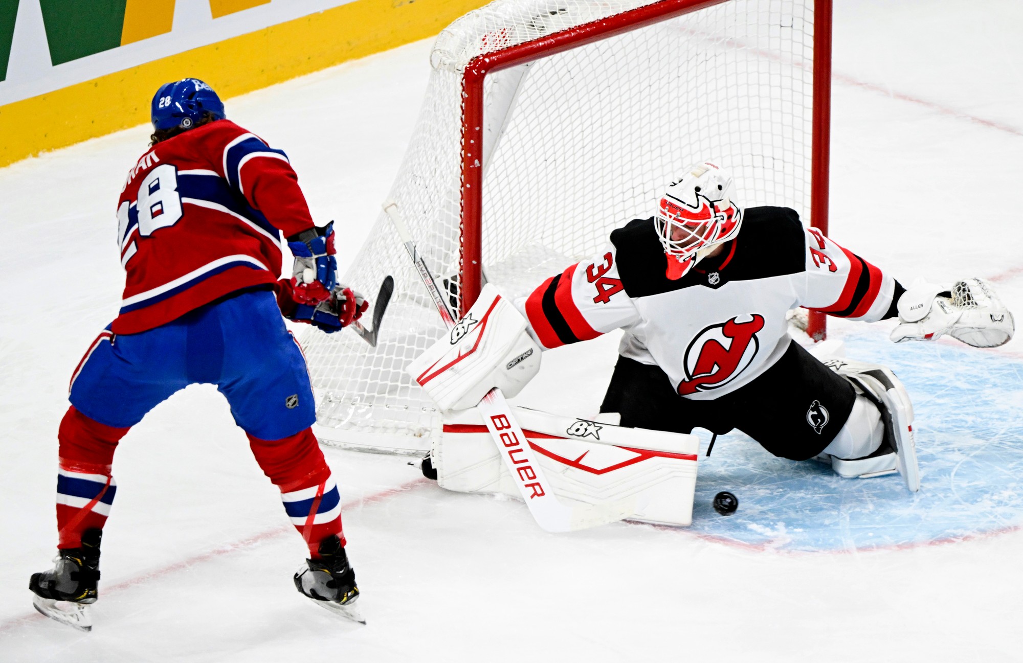Zápas NHL: Montreal Canadiens - New Jersey Devils.