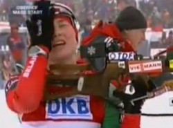 Ale gapa! Biathlonistka pomyliła tarcze