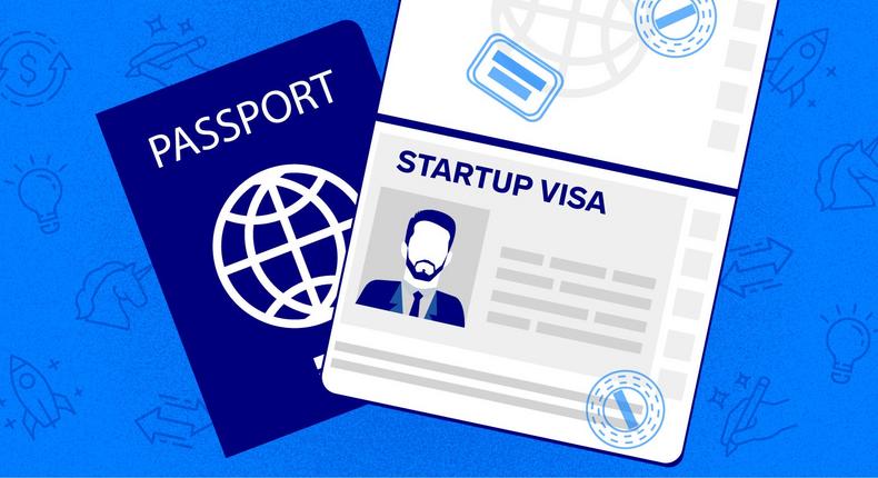 There's no such thing as a startup visa in the US.
