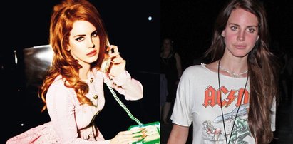 Lana Del Rey z makijażem i bez. Podobna?