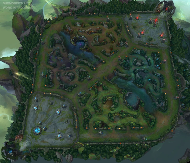 Arena do gry w League of Legends