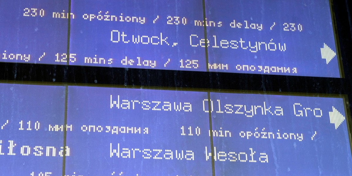 Według prezesa UTK najczęściej występujące przyczyny opóźnień leżą po stronie przewoźników