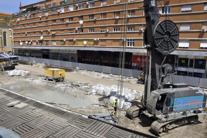 Izgradnja podzemnih garaža u centru Novog Sada