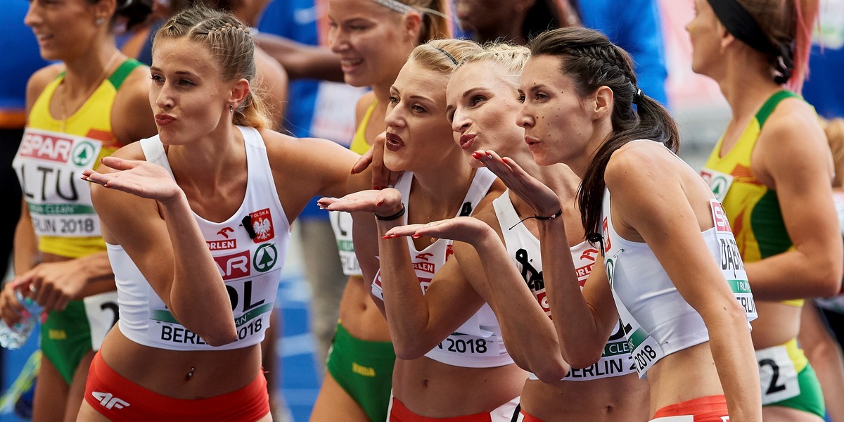 ME w lekkoatletyce: kobieca sztafeta 4x400 metrów w finale ...