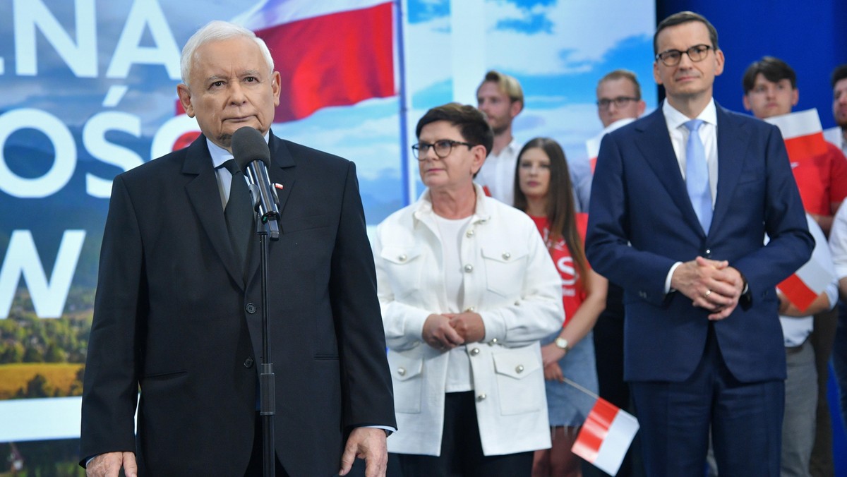 Jarosław Kaczyński, Beata Szydło, Mateusz Morawiecki