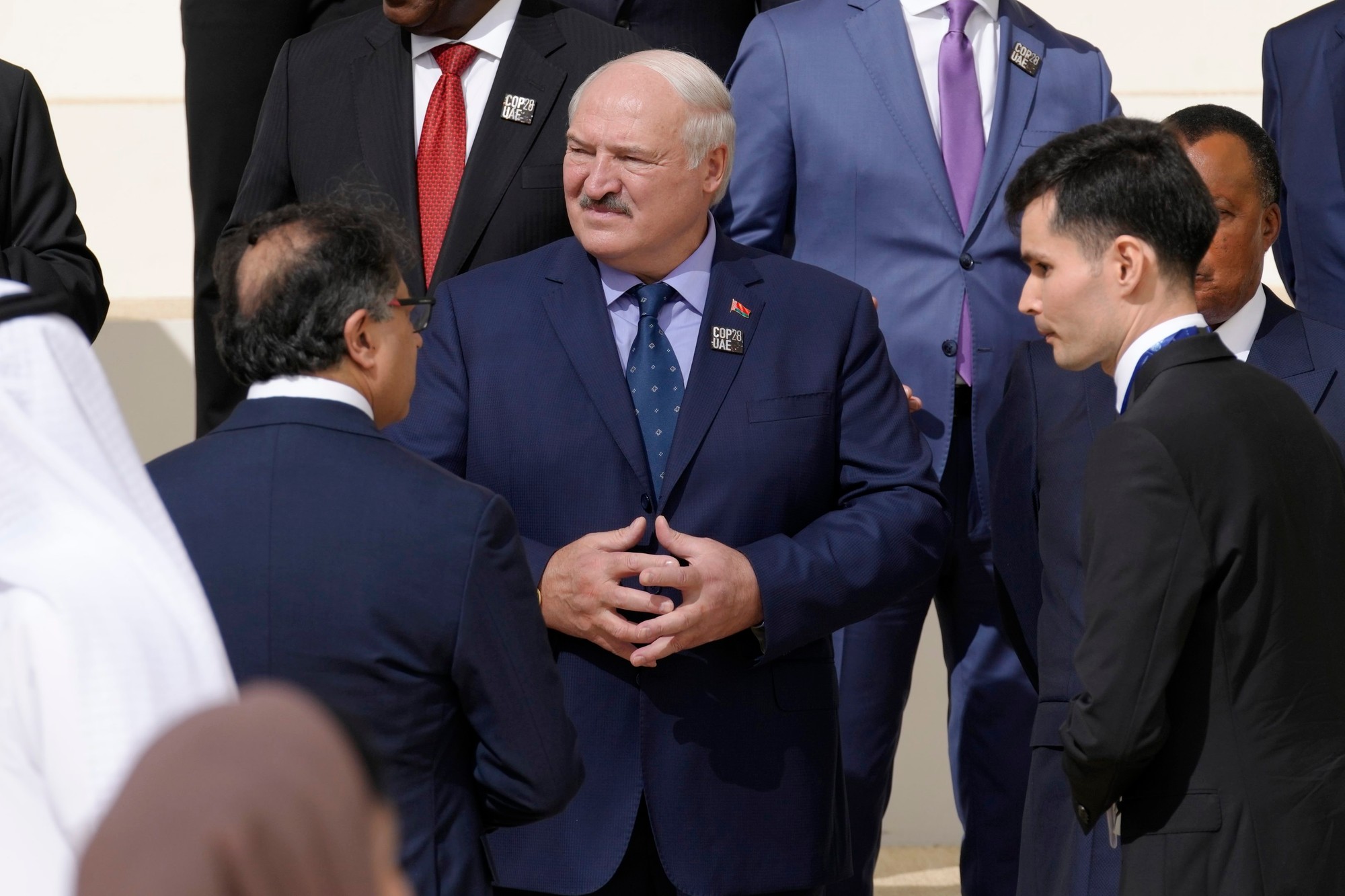 Konferencia OSN o zmene klímy COP28 v Dubaji - bieloruský prezident Alexandr Lukašenko.