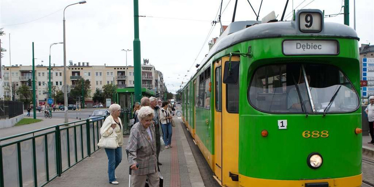 Na Dębiec nie dojedziesz tramwajem