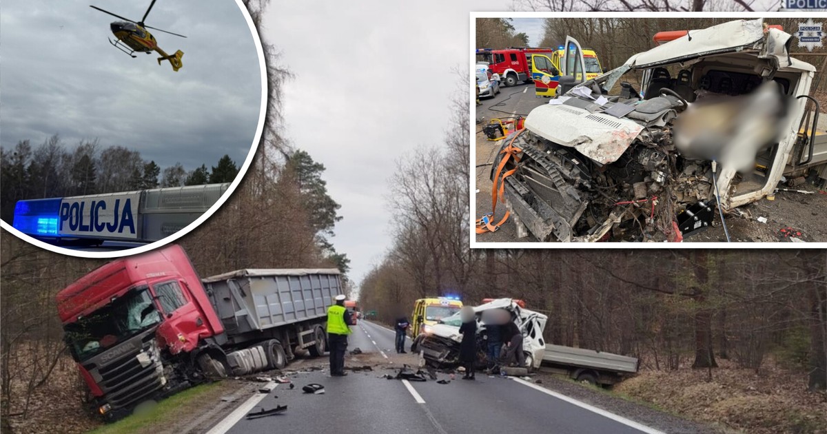 Śmiertelny wypadek na DK78