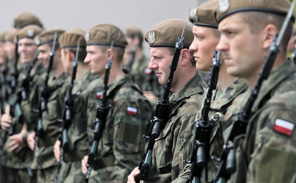 Uroczysta przysięga żołnierzy 1. Podlaskiej Brygady Obrony Terytorialnej