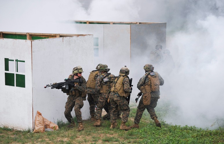 Ćwiczenia militarne na Ukrainie