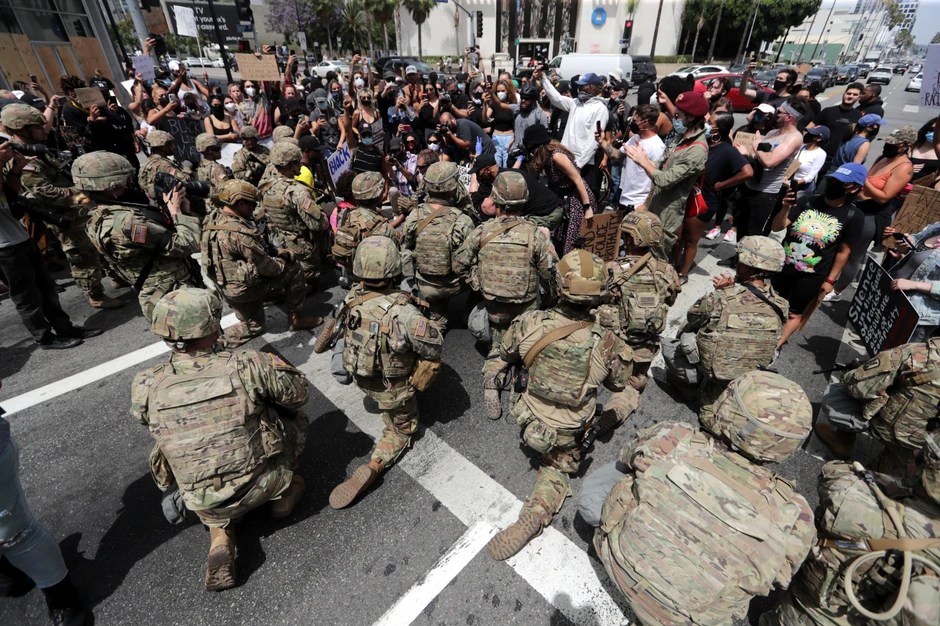 Kleknula je i Nacionalna garda u Holivudu 