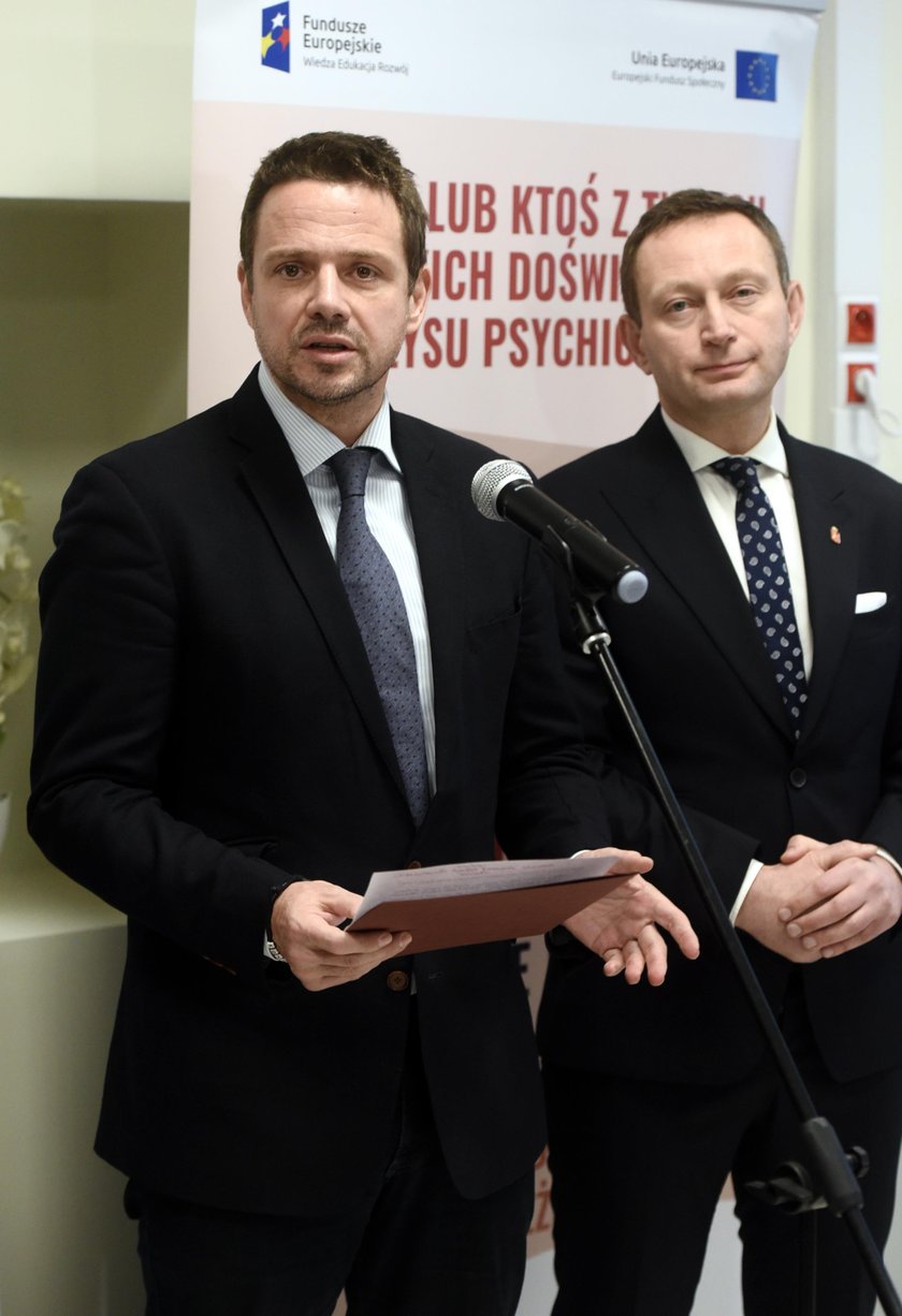 Rafał Trzaskowski i Paweł Rabiej