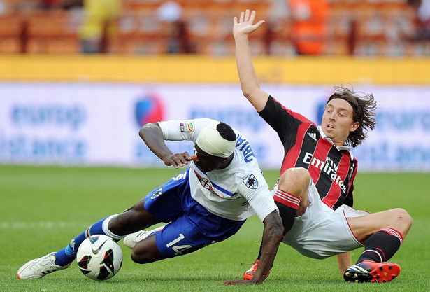 Liga włoska: Sensacyjna porażka AC Milan. Zobacz wideo