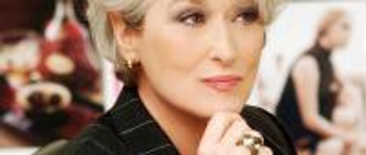Meryl Streep w filmie "Diabeł ubiera się u Prady"
