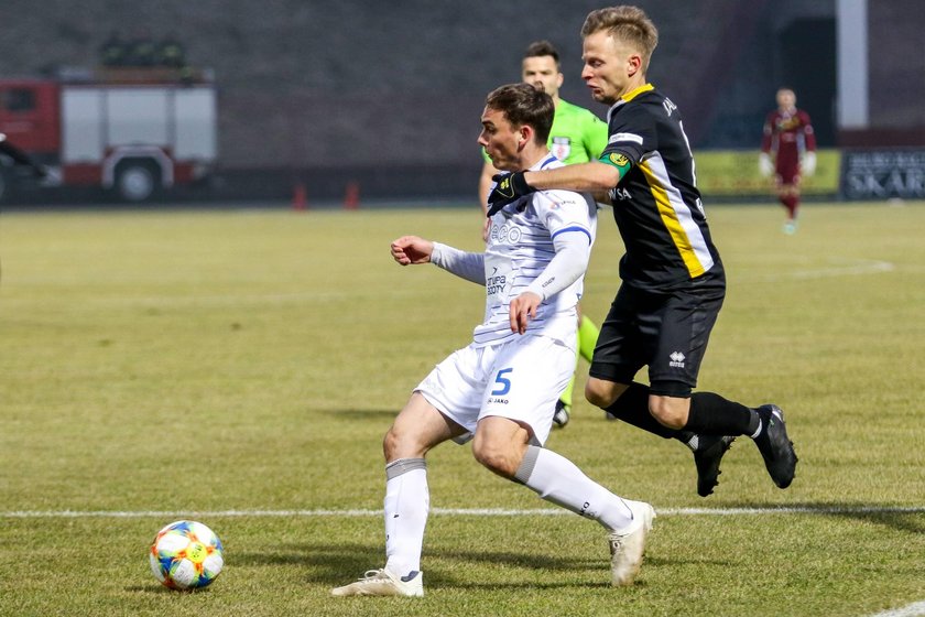 Pilka nozna. Fortuna I liga. GKS Jastrzebie - Odra Opole. 02.03.2019