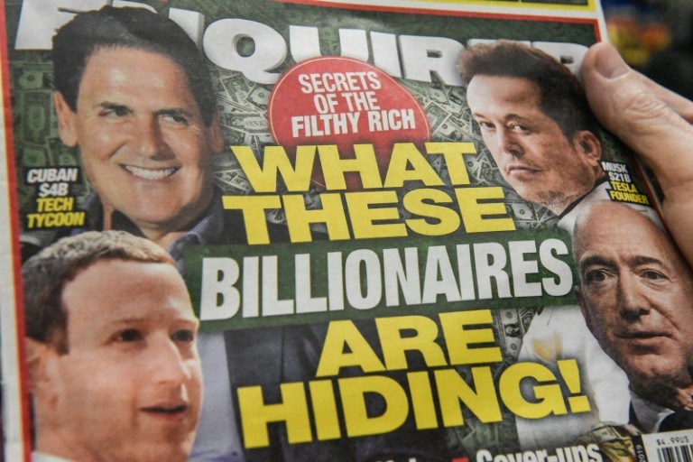 The National Enquirer's publisher said it would open an internal investigation of claims of extortion and blackmail of Amazon CEO Jeff Bezos