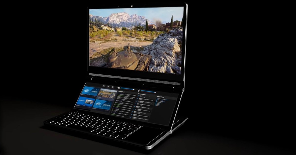 Intel's wild new idea for the laptop of the future involves 2 screens