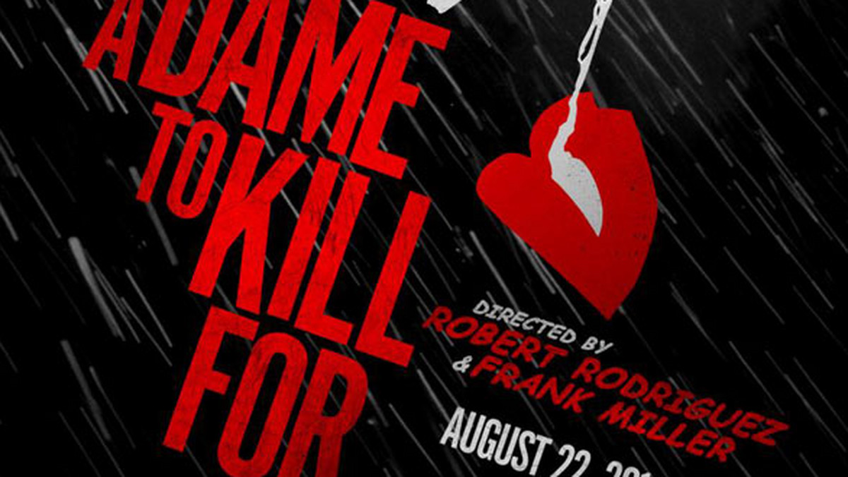 Do sieci trafił nowy plakat promujący film "Sin City: A Dame To Kill For".