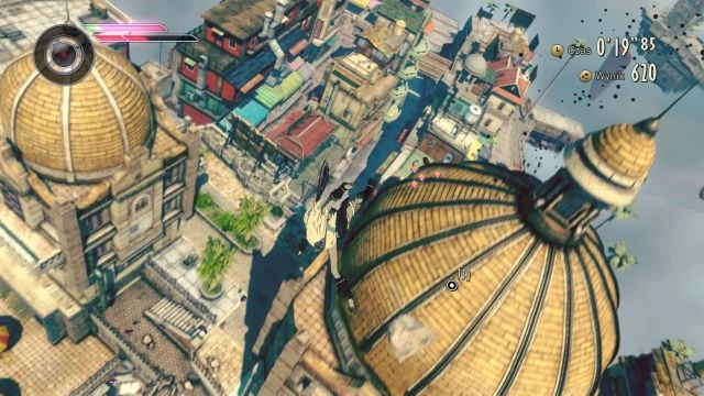 Gravity Rush 2 na każdą lokację da się spojrzeć z przynajmniej kilku perspektyw.