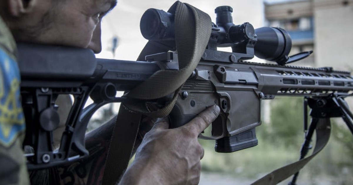 Ukrainian sniper ripped apart by a Russian shell says he had 16 ...