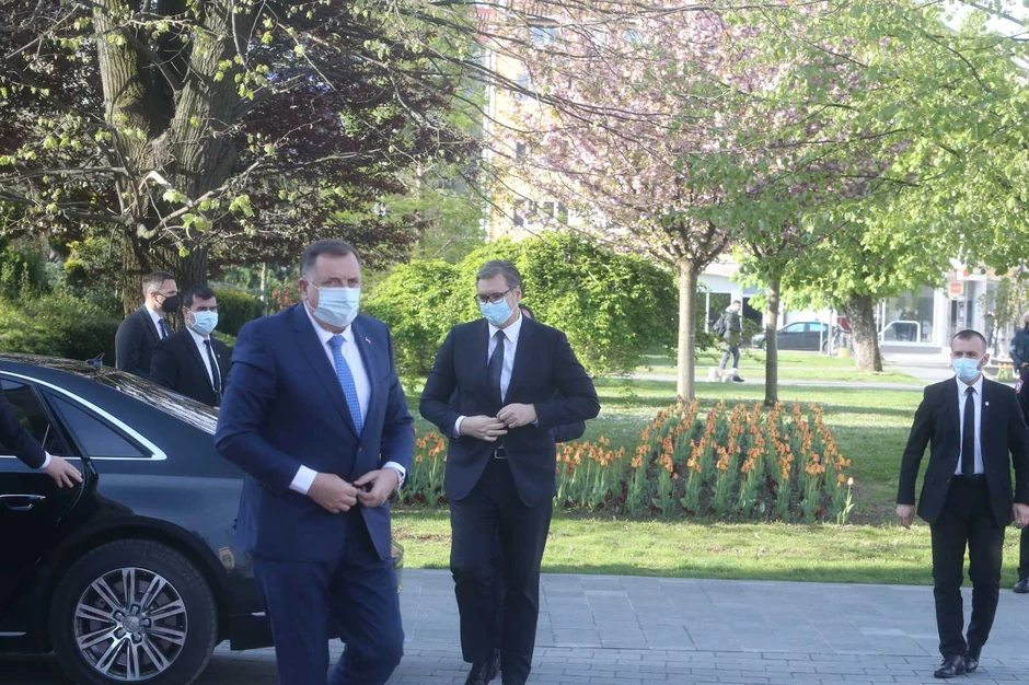 Milorad Dodik i Aleksandar Vučić
