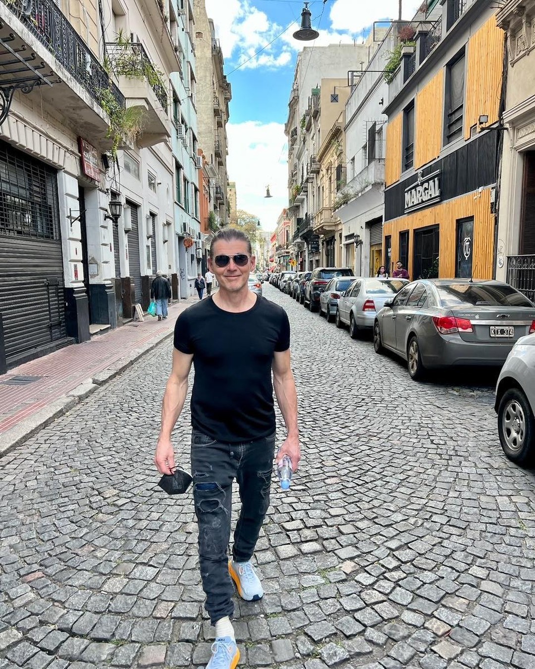 Spevák nórskej skupiny A-ha Morten Harket.