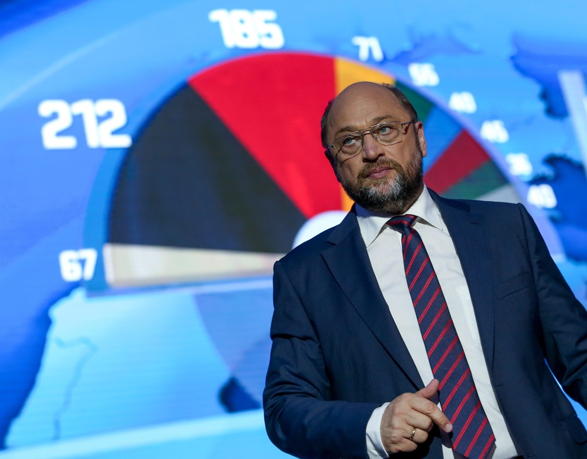 Martin Schulz, niemiecki polityk, przewodniczący Grupy Socjalistycznej w Parlamencie Europejskim
