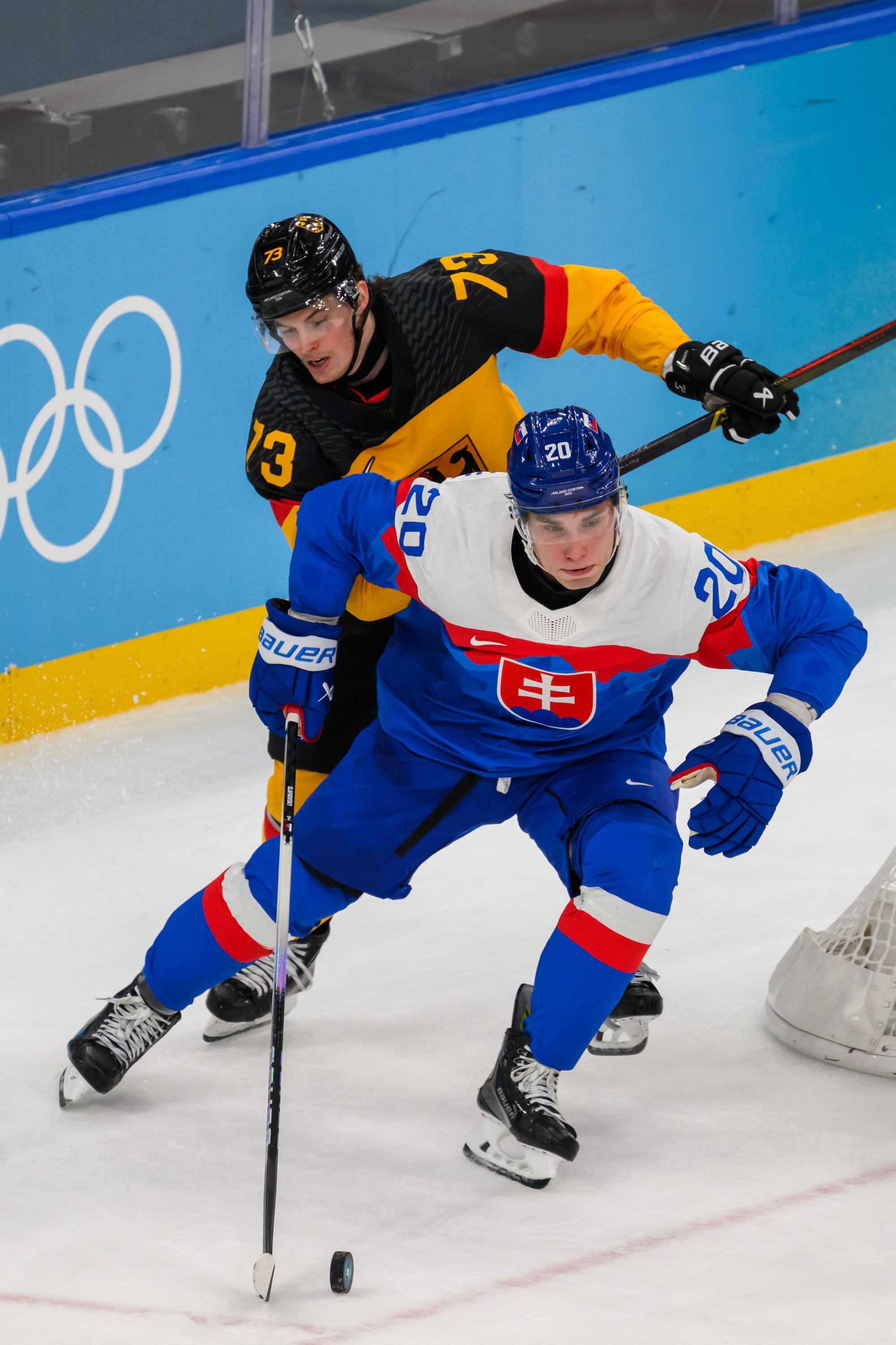 Lukas Reichel (Nemecko) a Juraj Slafkovský (Slovensko). 