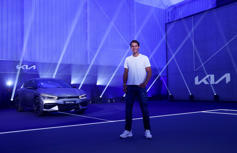 Rafael Nadal i Kia EV6