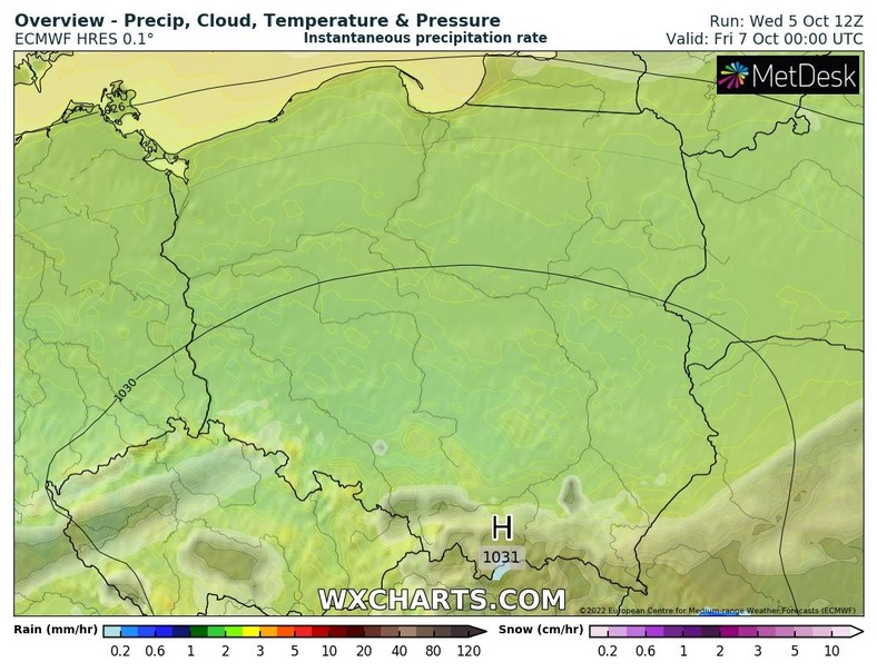 Noc w całej Polsce zapowiada się bardzo pogodnie