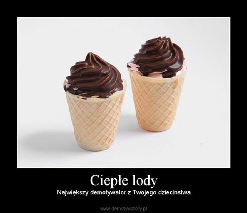 Lody na ciepło