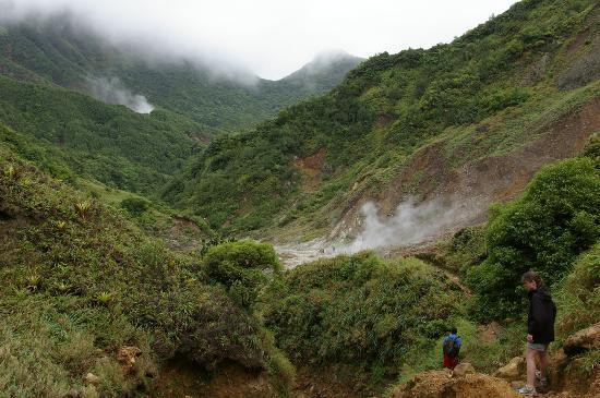 Dominika, szlak do Boiling Lake