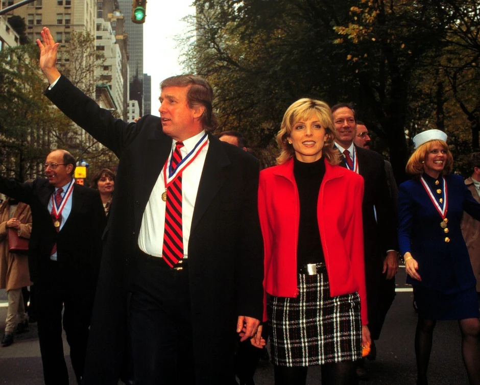 Afere ga učinile još poznatijim - Donald Tramp i Marla Mejps novembra 1995. u Njujorku
