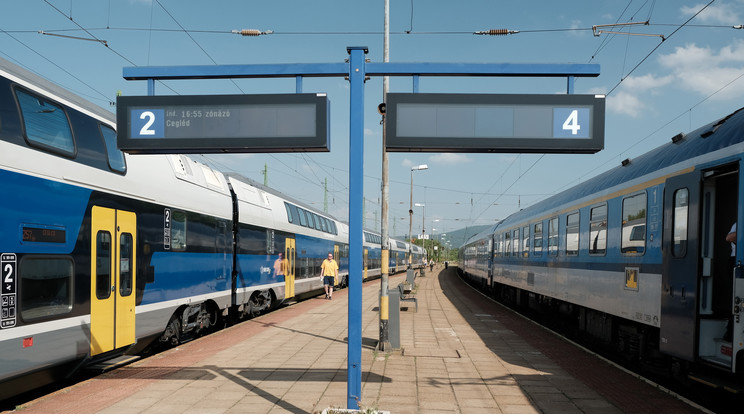 Gázolás miatt nem közlekednek a vonatok Székesfehérvár és Sárosszentmihály között / Fotó: MTVA/ Nagy Zoltán