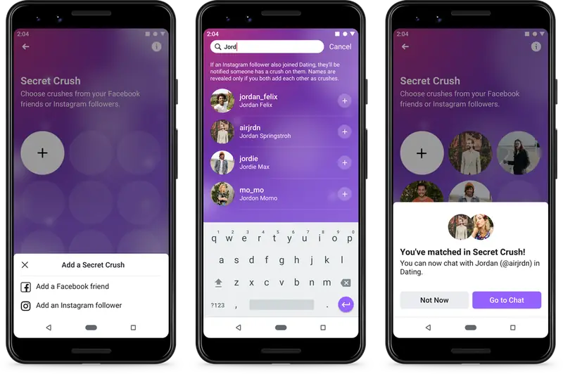Facebook Dating zapewnia użytkownikom dyskrecję za pomocą opcji Secret Crush