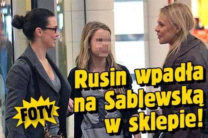 Rusin wpadła na Sablewską w sklepie! FOTY