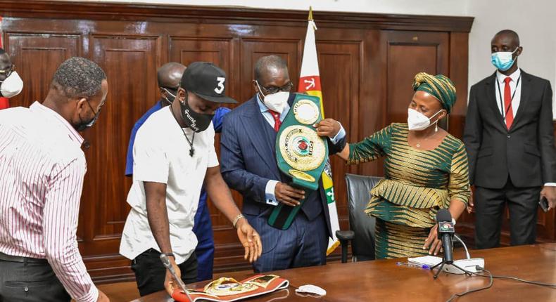 Be disciplined and humble – Speaker advises boxer Emmanuel Tagoe