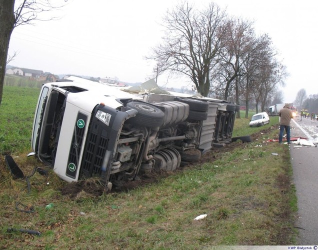 Tragiczny wypadek na krajowej 8