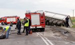 32-latek wjechał pod tira. Zginął na miejscu